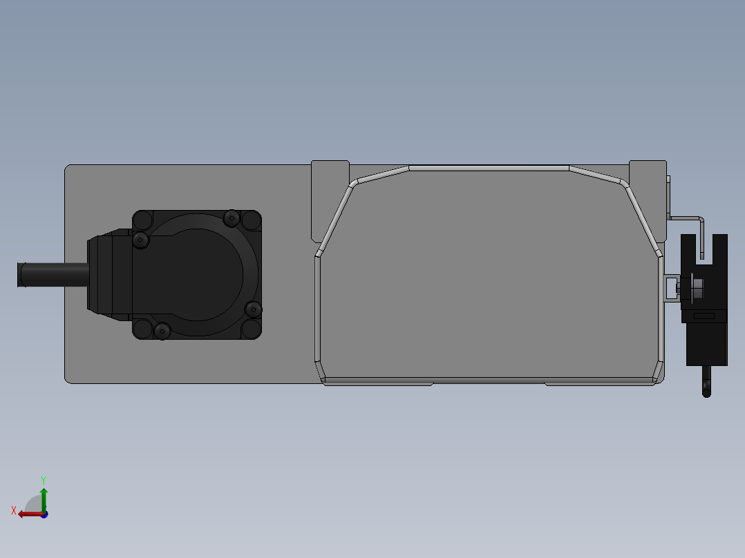 精密模组MY100-T10-750L-BL-P10B-C4-C后视图