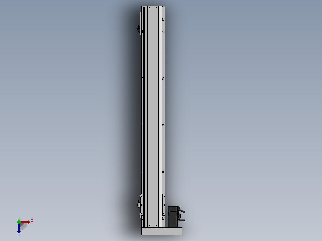 精密模组MY100-T10-750L-BL-P10B-C4-C俯视图