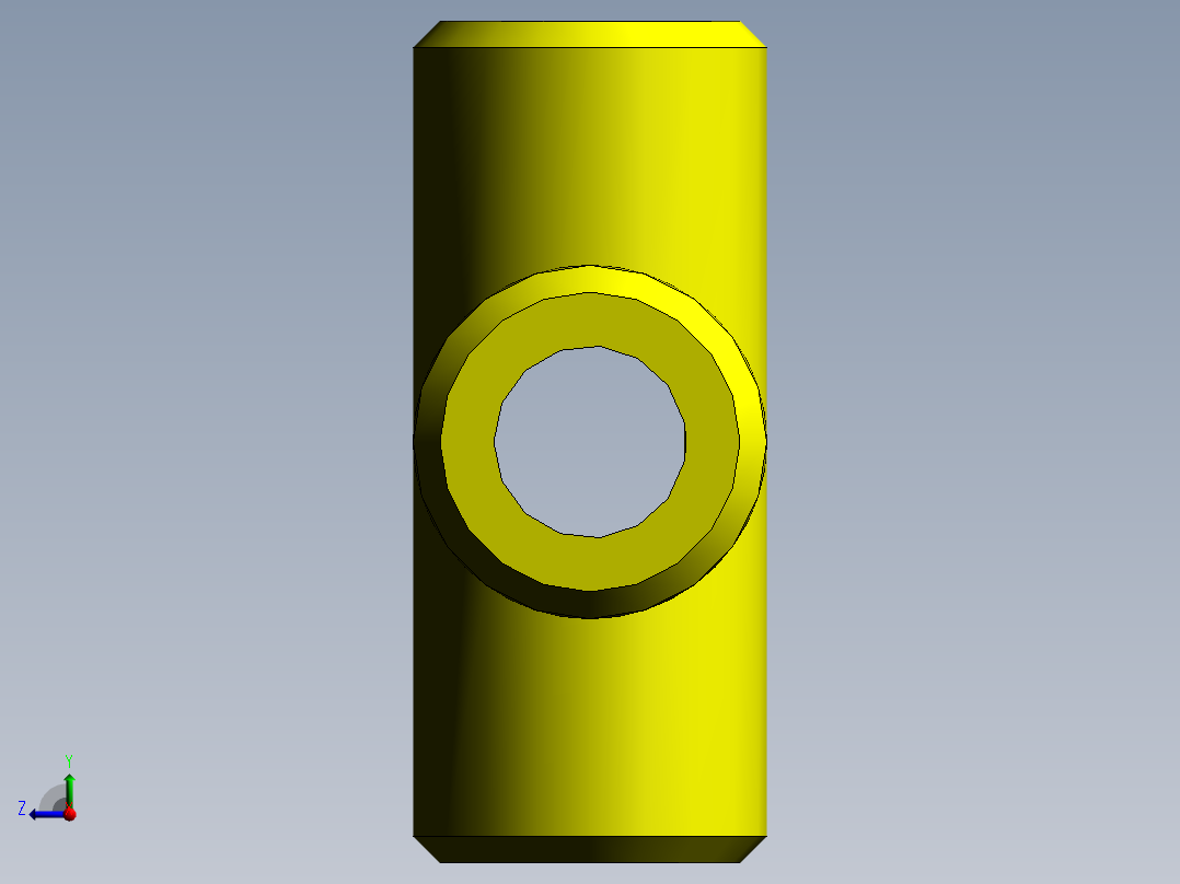 straight cross metric右视图