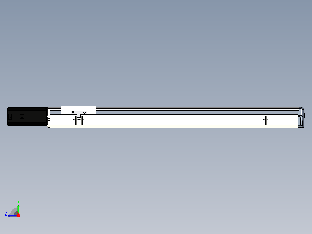 Toyo东佑达直线模组-ETH17-850-BC-M75B右视图