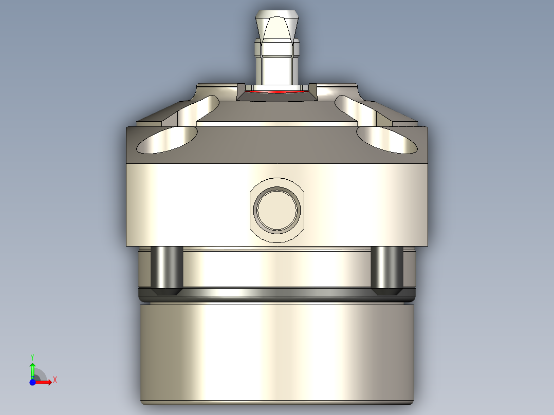 KOSMEKSFA1000-M2N-060多系列多零件图纸模型多系列多零件图纸模型前视图
