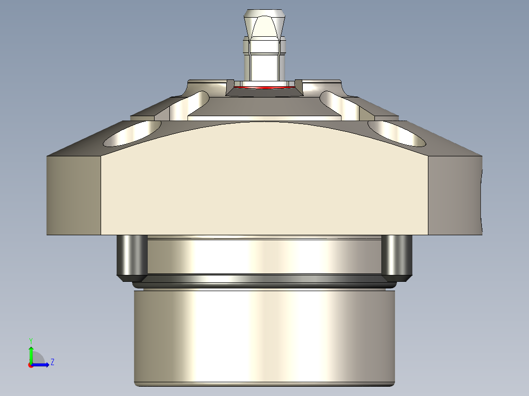 KOSMEKSFA1000-M2N-060多系列多零件图纸模型多系列多零件图纸模型左视图