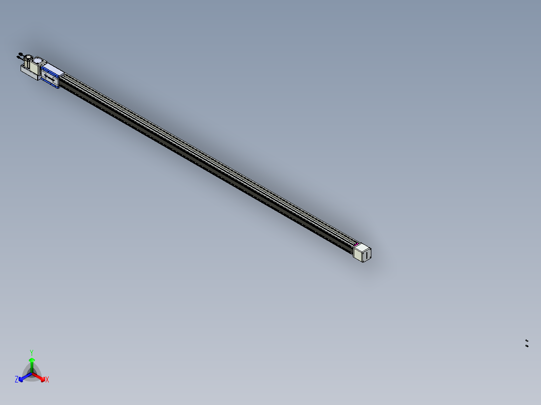 威洛博LB.GB同步带传动--欧规系列GB8-L96-S3150-BL-P40主视图