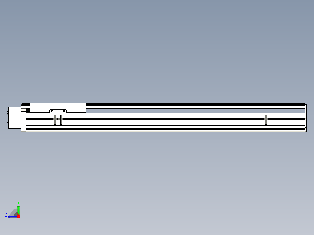 Toyo东佑达直线模组-ETH22-850-BR-750W右视图