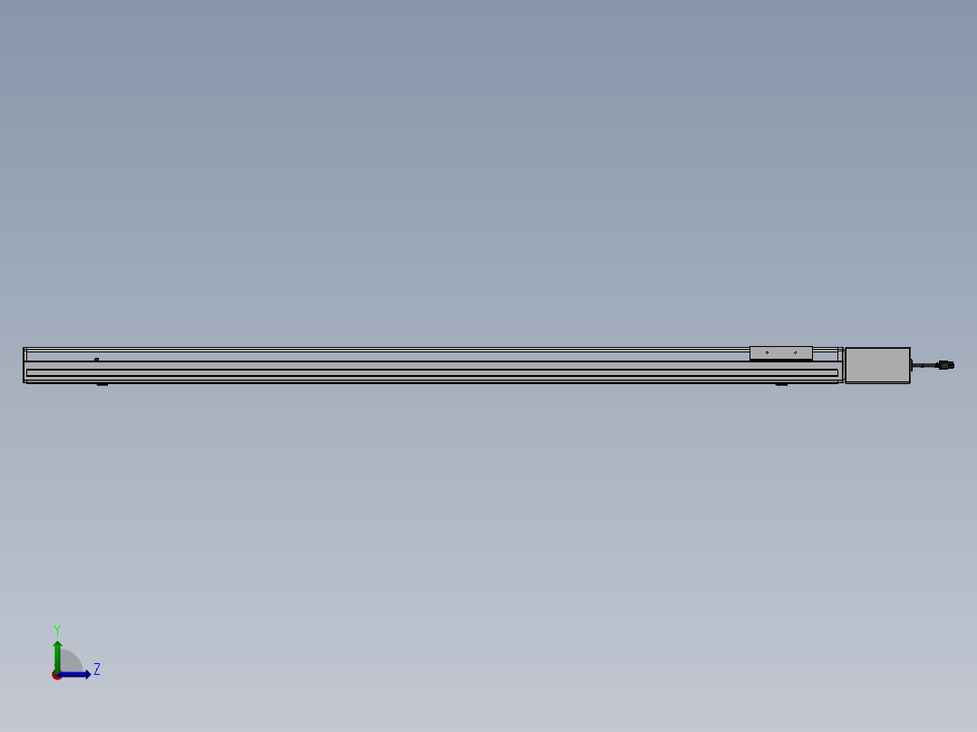 精密模组MT100-L78-1200-L-M10-C4左视图