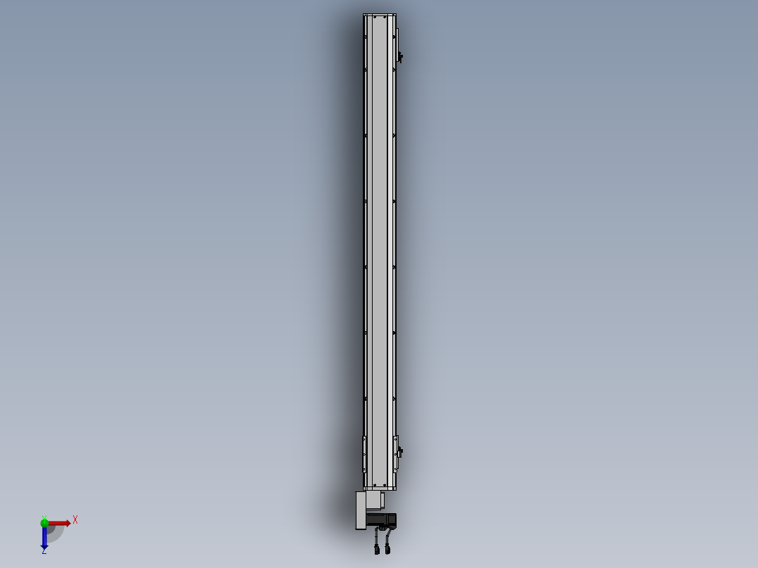 精密模组MT100-L78-1200-L-M10-C4俯视图