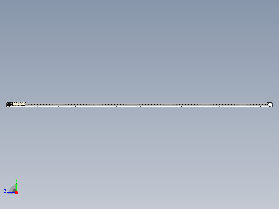 同步带滑台-欧规B8H-L176-S4700-L-ZP40-D3-N5右视图