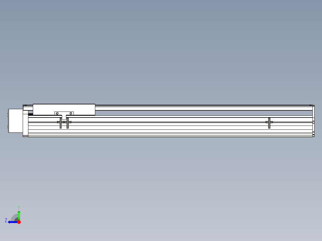 Toyo东佑达直线模组-ETH22-750-BR-400W右视图