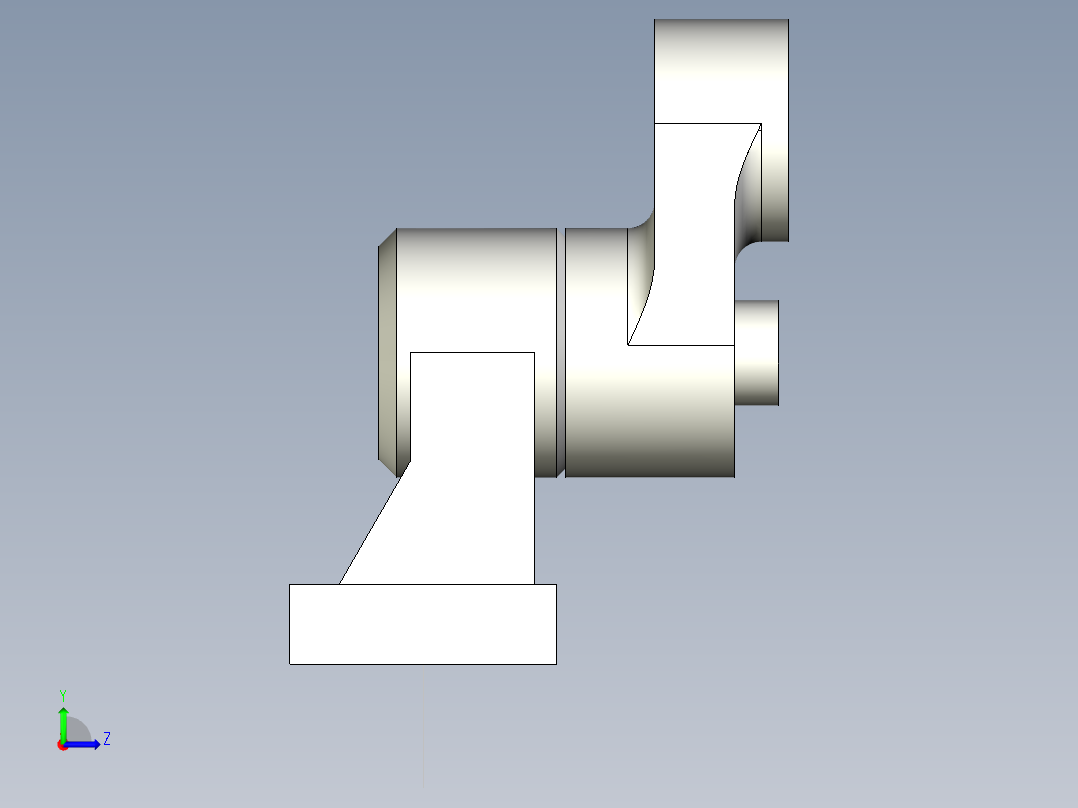角型張力器(自動張力型)ANT-A-3D多系列多零件图纸模型左视图