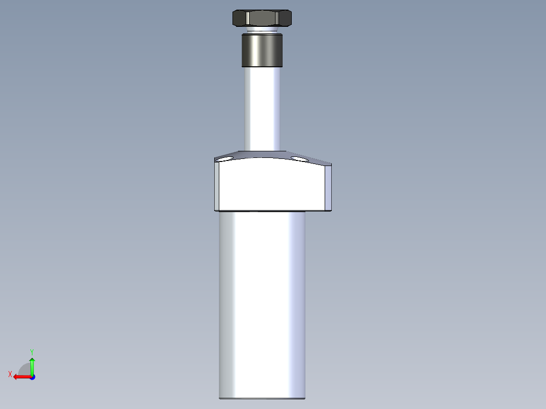 KOSMEKLHA0360-SR-Q25_R01多系列多零件图纸模型后视图