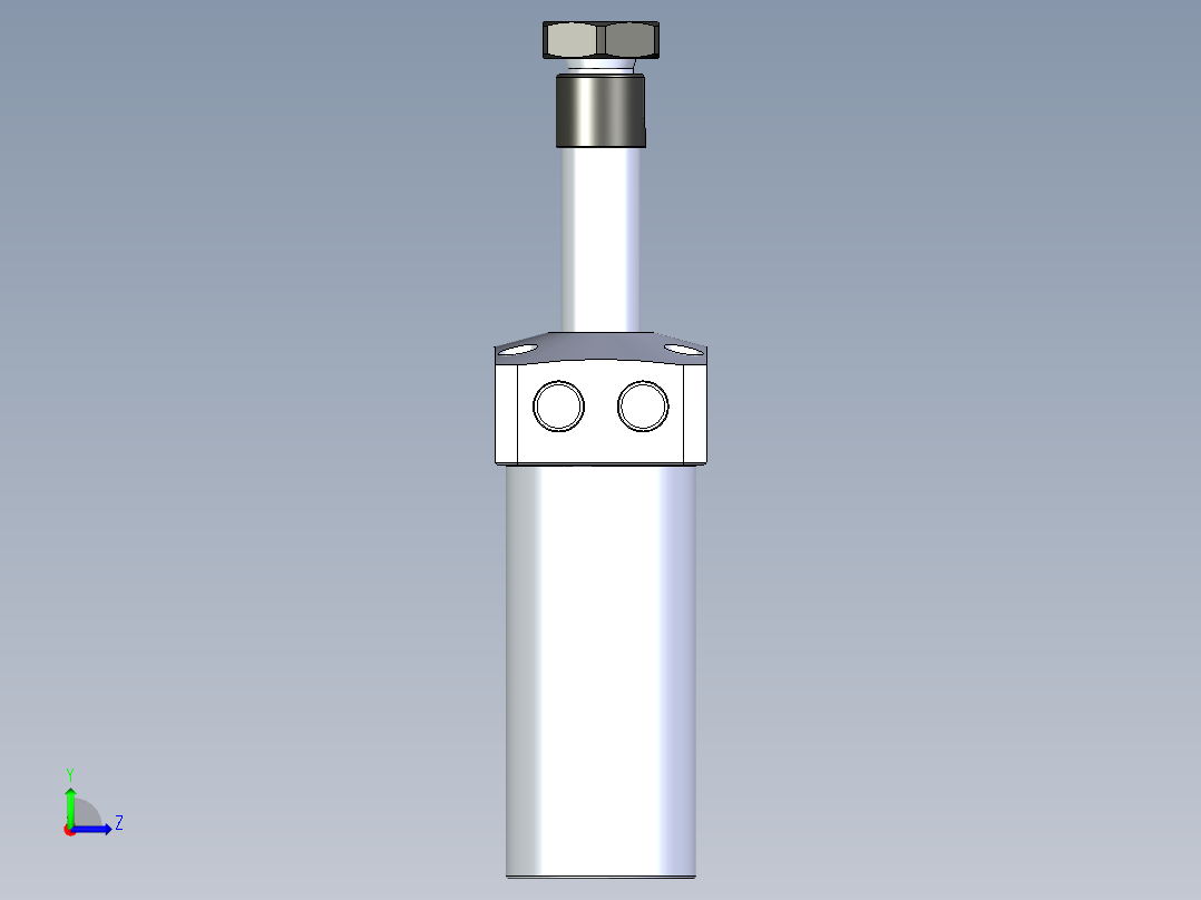 KOSMEKLHA0360-SR-Q25_R01多系列多零件图纸模型左视图