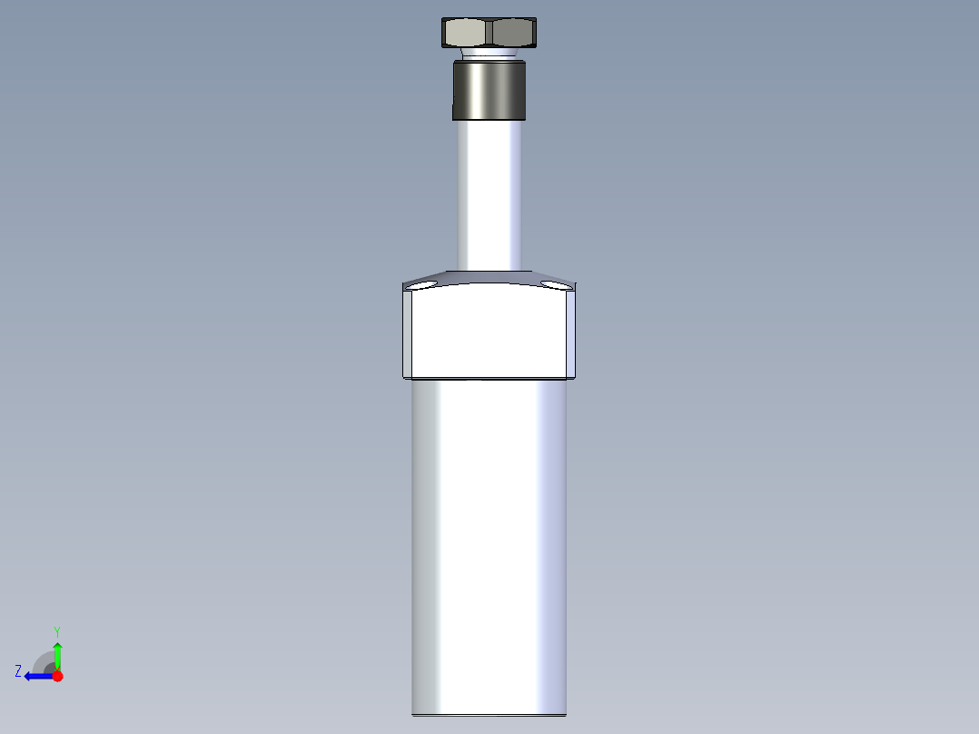 KOSMEKLHA0360-SR-Q25_R01多系列多零件图纸模型右视图