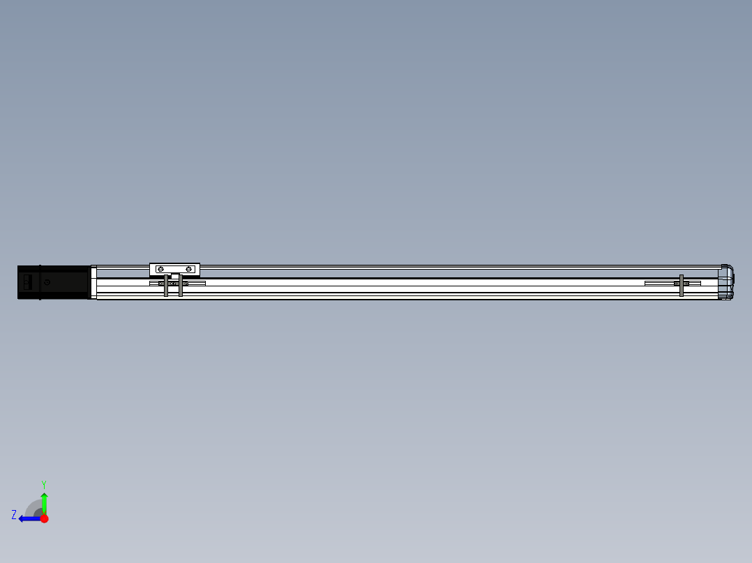 Toyo东佑达直线模组-ETH10-900-BC-200W+煞車右视图