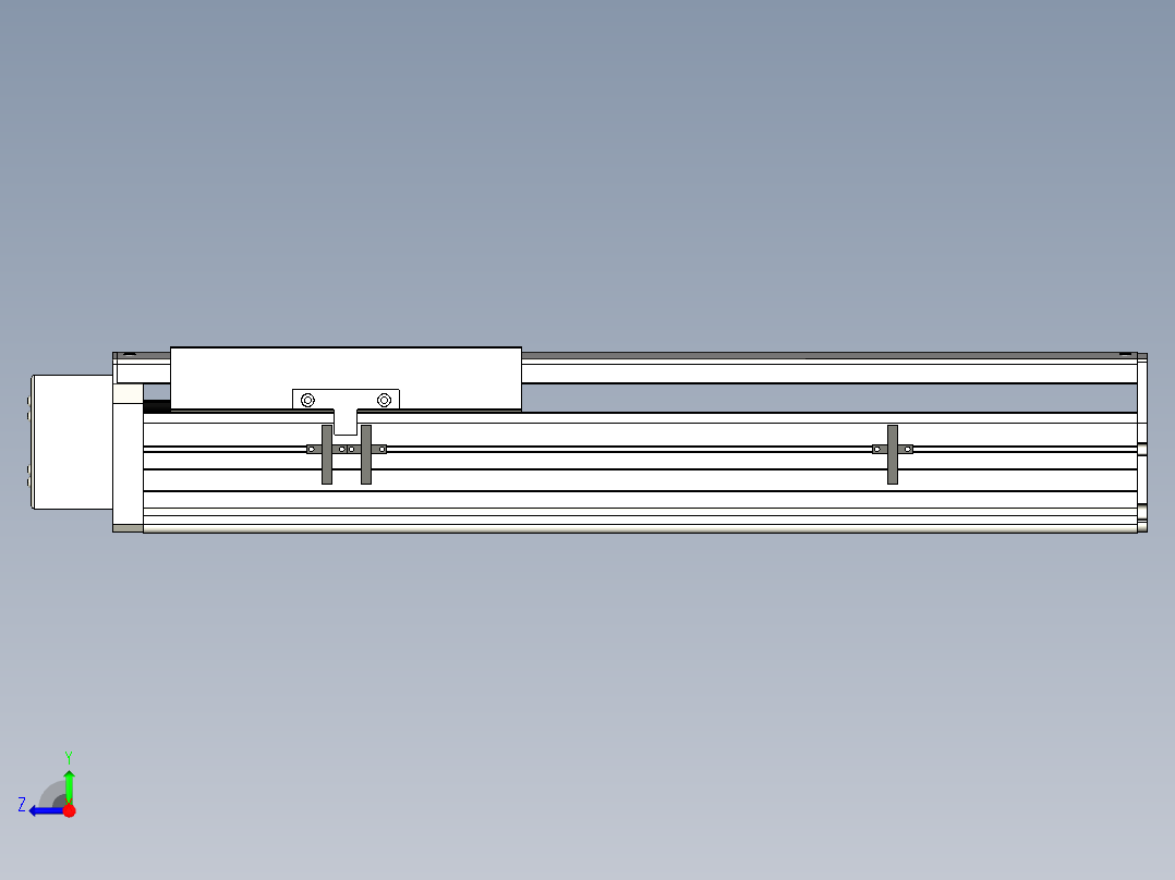 Toyo东佑达直线模组-ETH22-350-BR-400W右视图