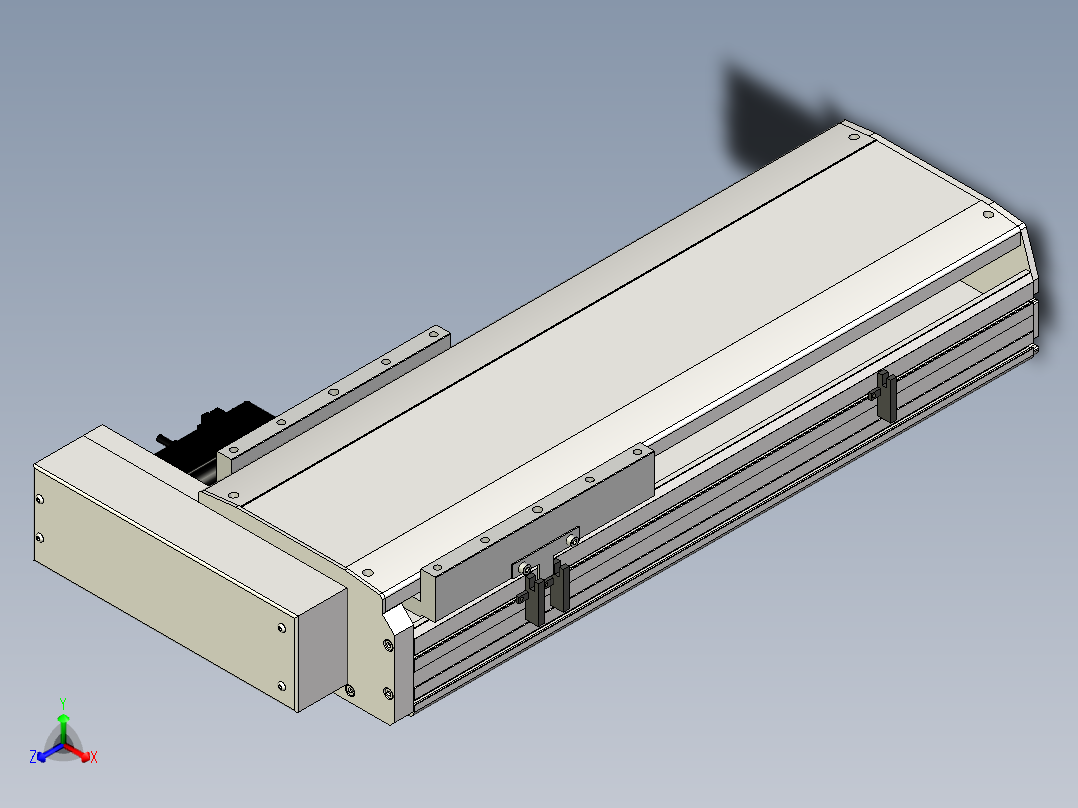 Toyo东佑达直线模组-ETH22-350-BR-400W正等轴测图
