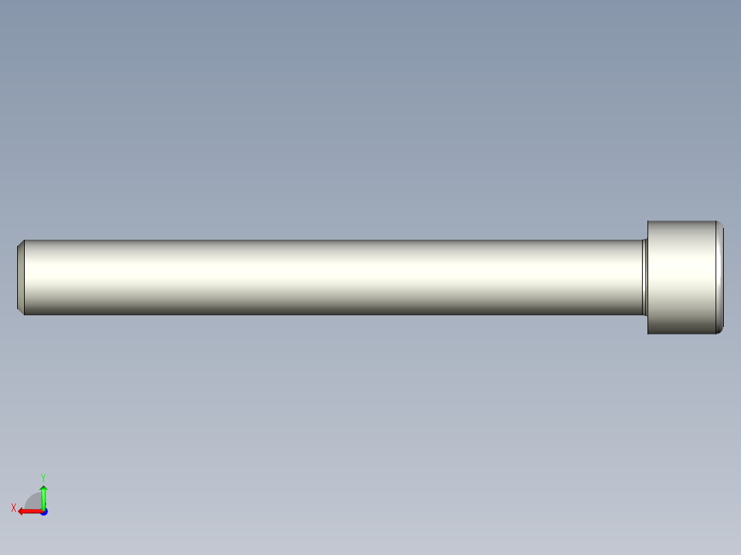 螺钉-DIN_912-M18x150.stp后视图