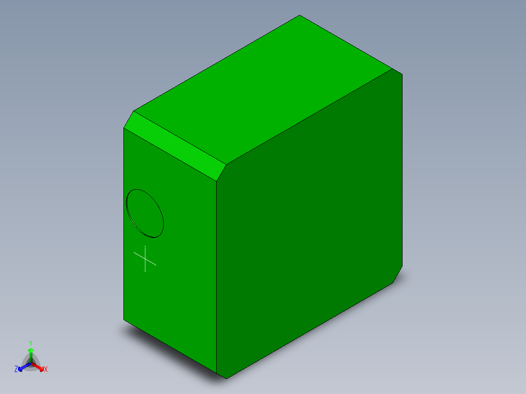 德克斯TUNKERS气缸数模KS_100_2_SD_A01_3D_xSET9正等轴测图