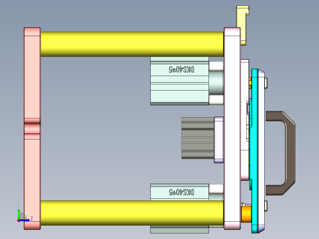 UX490-C-CNC7-0921左视图