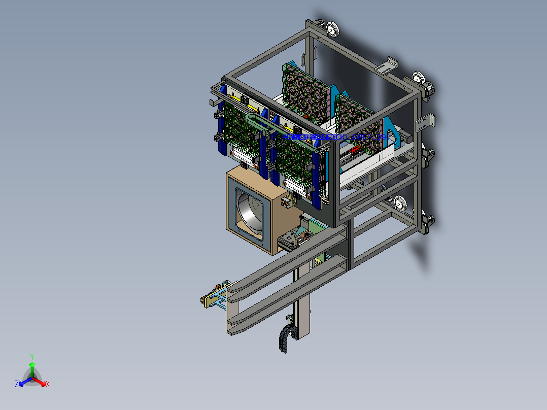 汽车后视镜电机组装机pro5.0.zip正等轴测图