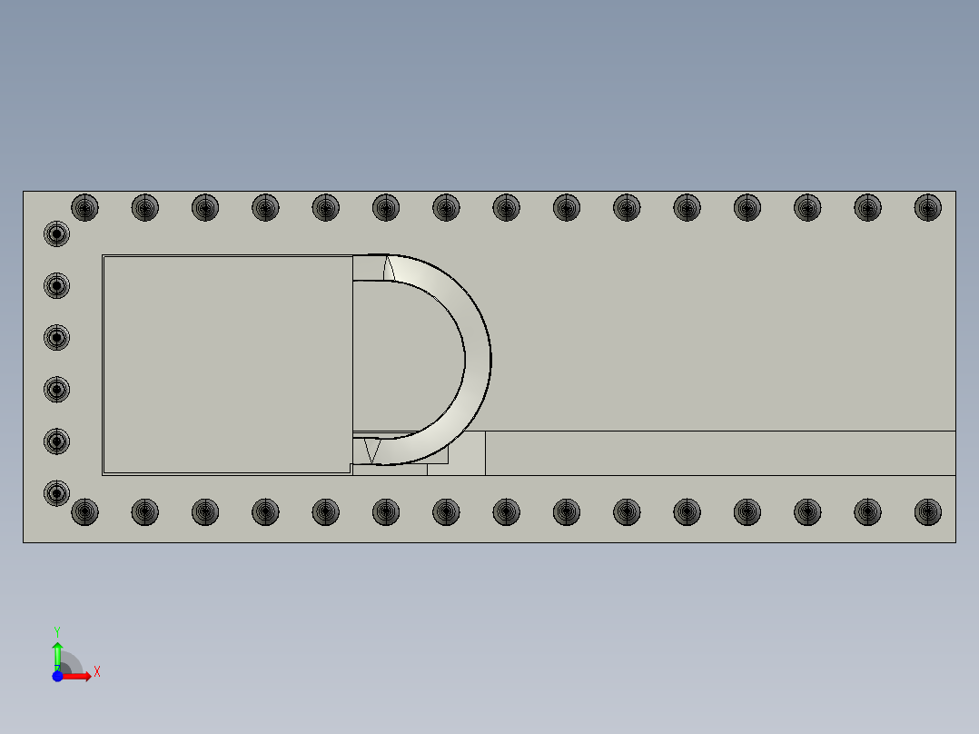 七层停车场SW2013前视图