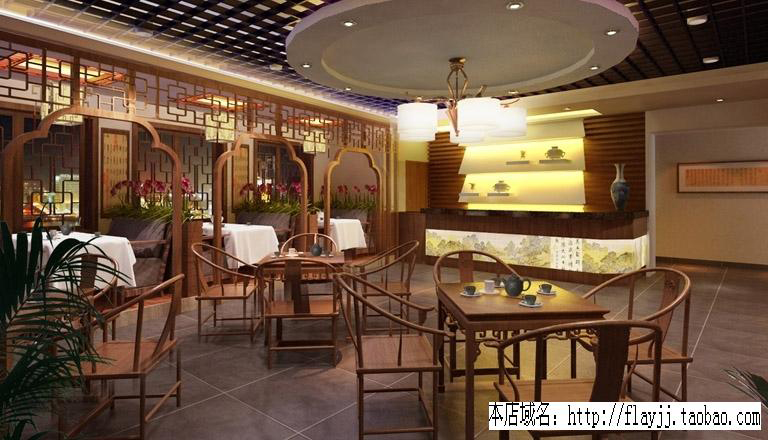 YX-900182 茶楼建筑CAD设计图65套