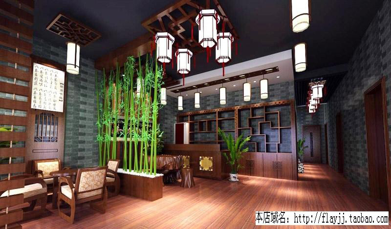 YX-900182 茶楼建筑CAD设计图65套