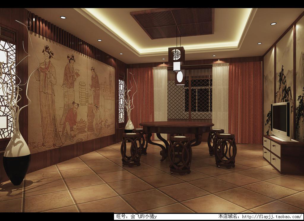 YX-900182 茶楼建筑CAD设计图65套