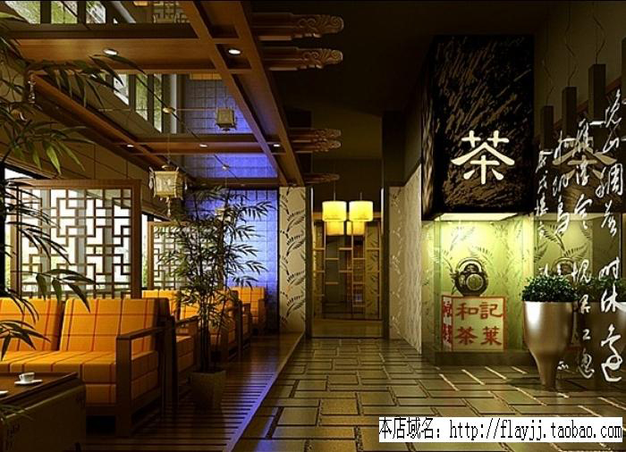 YX-900182 茶楼建筑CAD设计图65套