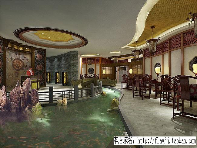 YX-900182 茶楼建筑CAD设计图65套