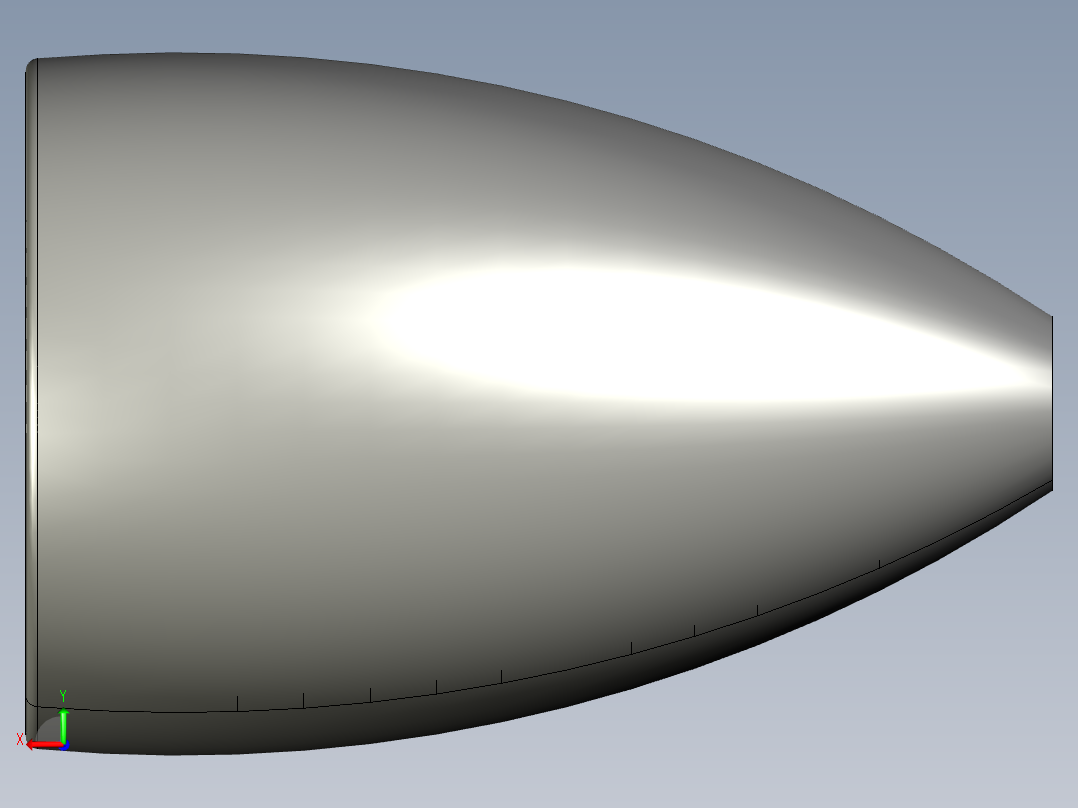 燃气轮机电机53---模型格式为 stp后视图