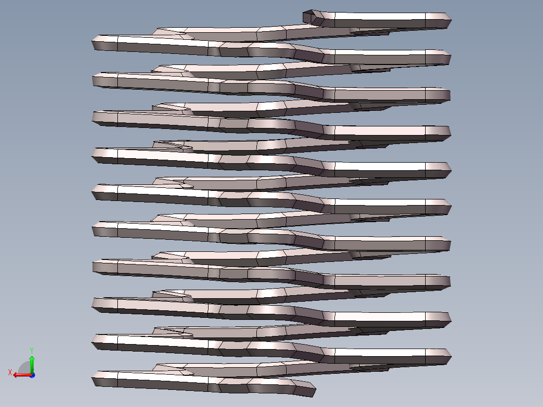 五星弹簧后视图