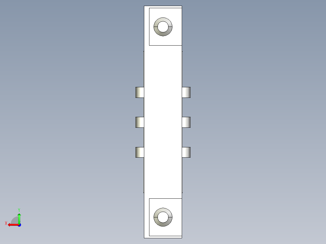 基恩士OP-84220_kc图纸模型后视图