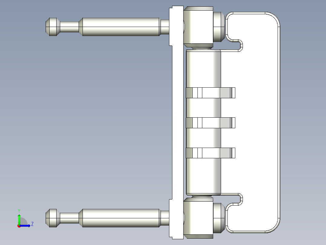 基恩士OP-84220_kc图纸模型左视图
