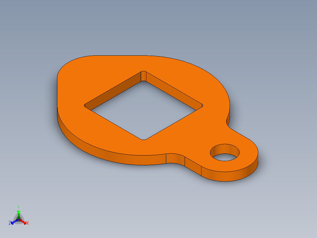 管道手动球阀-水管开关阀-手动阀门User Library-md52c150dn80-1_DN80~100.Stop Plate正等轴测图