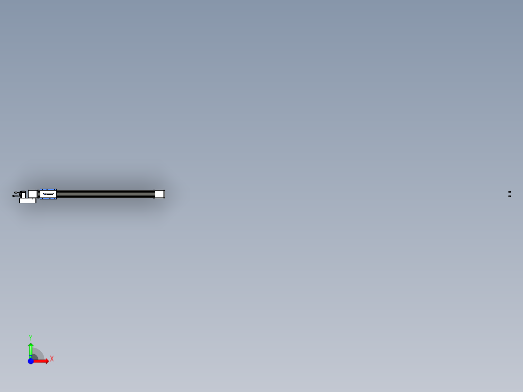 威洛博LB.GB同步带传动--欧规系列GB8-L96-S1050-BL-P40前视图