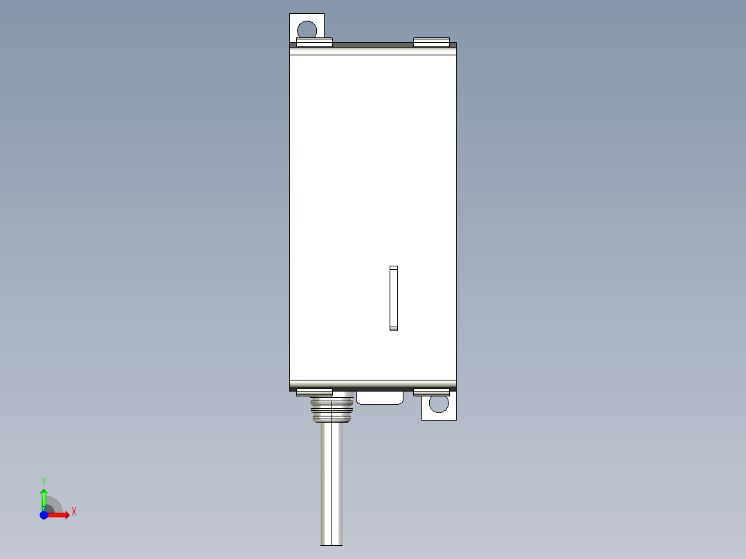 基恩士LX2-70_kc图纸模型前视图