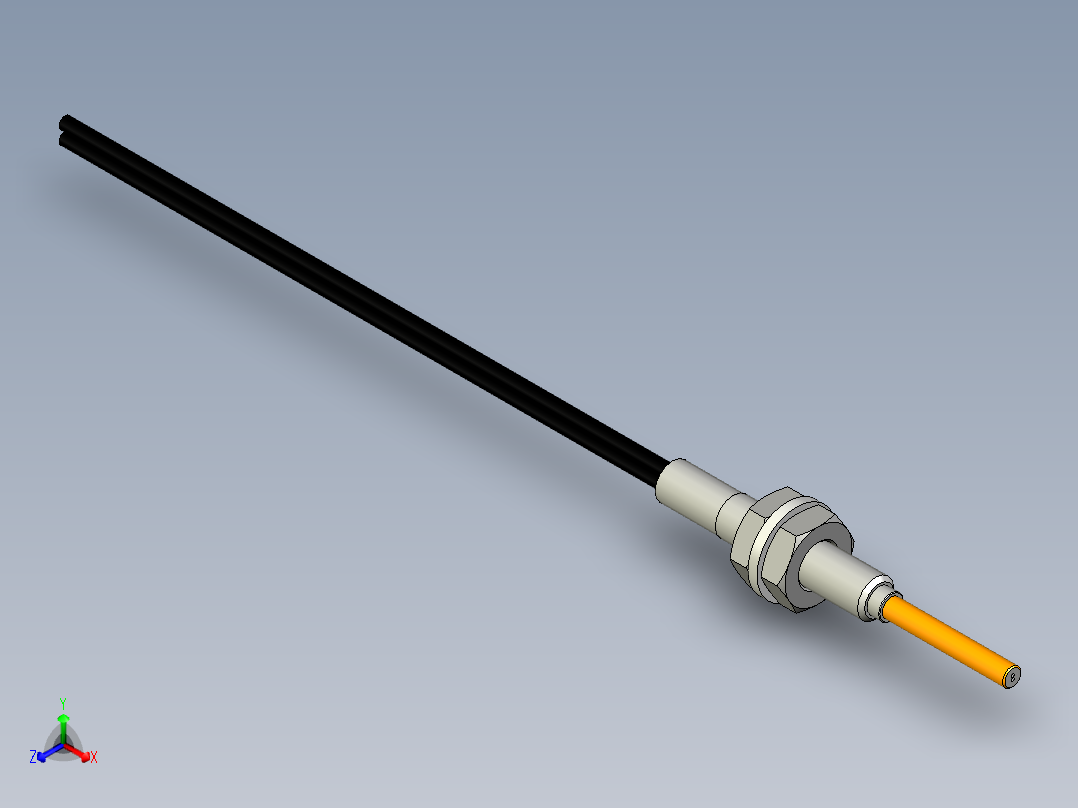 光纤元件漫反射型FR-D323-I主视图