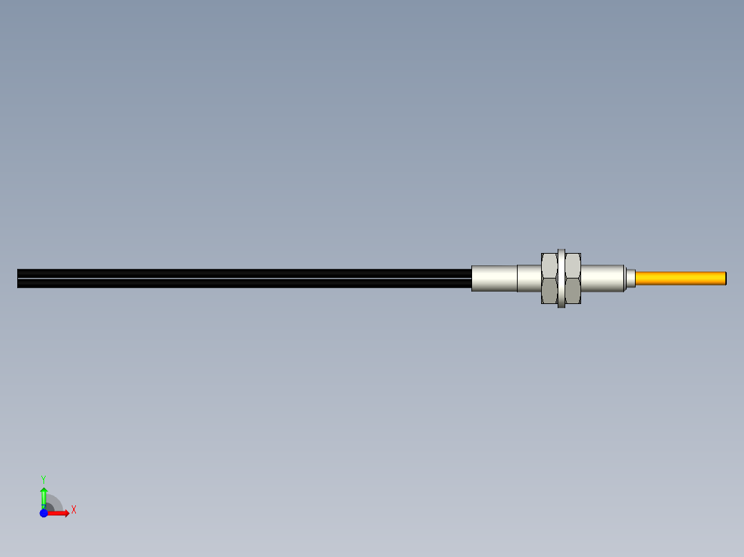 光纤元件漫反射型FR-D323-I前视图