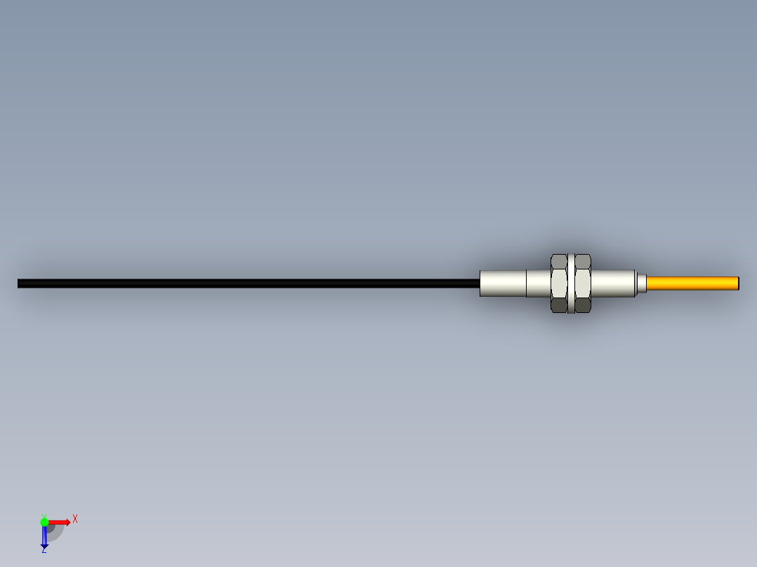 光纤元件漫反射型FR-D323-I俯视图