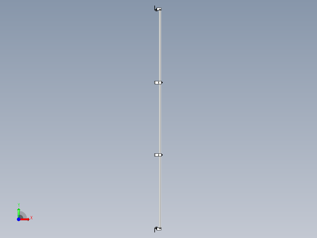 基恩士SL-JB191_side-mount_kc图纸模型前视图