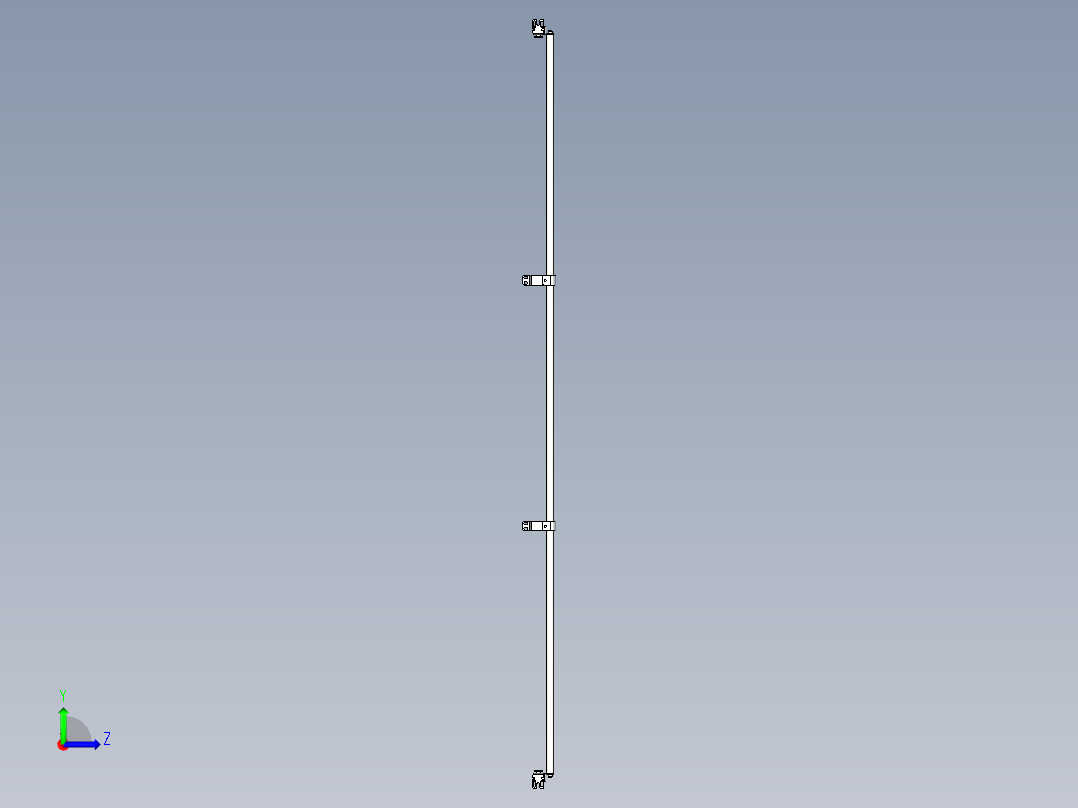基恩士SL-JB191_side-mount_kc图纸模型左视图