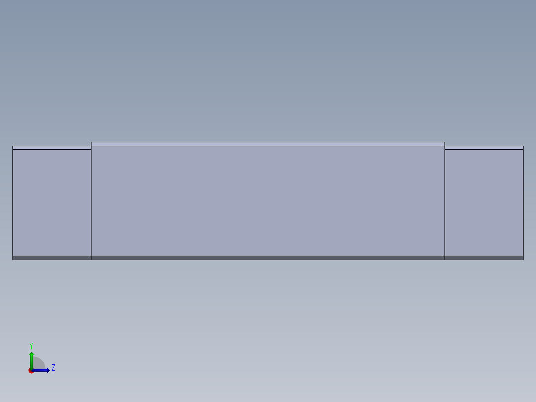 上银直线滑轨-MGW15C 滑块左视图