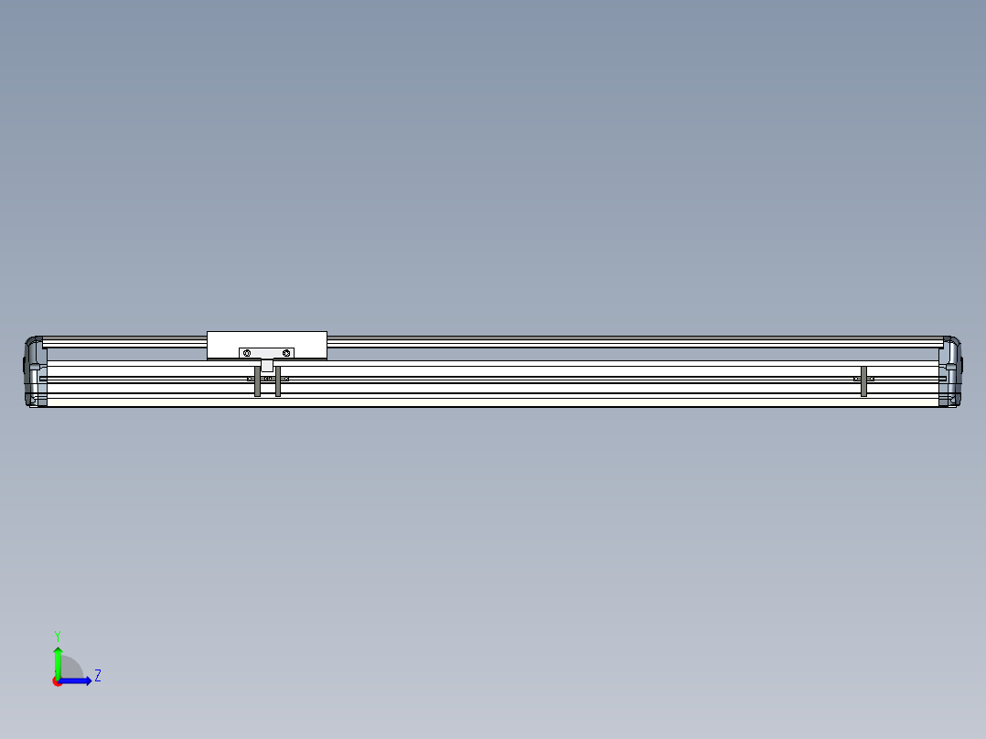 Toyo东佑达直线模组-ETH17-800-M-煞車-組合左视图