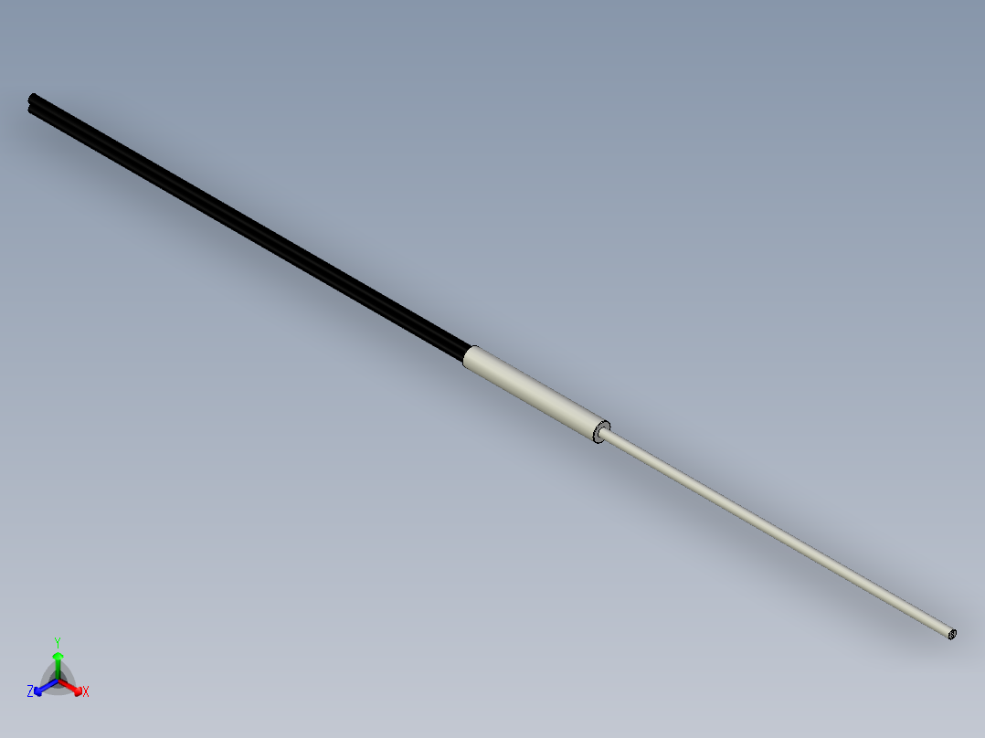 光纤元件漫反射型FR-D211Q-M正等轴测图