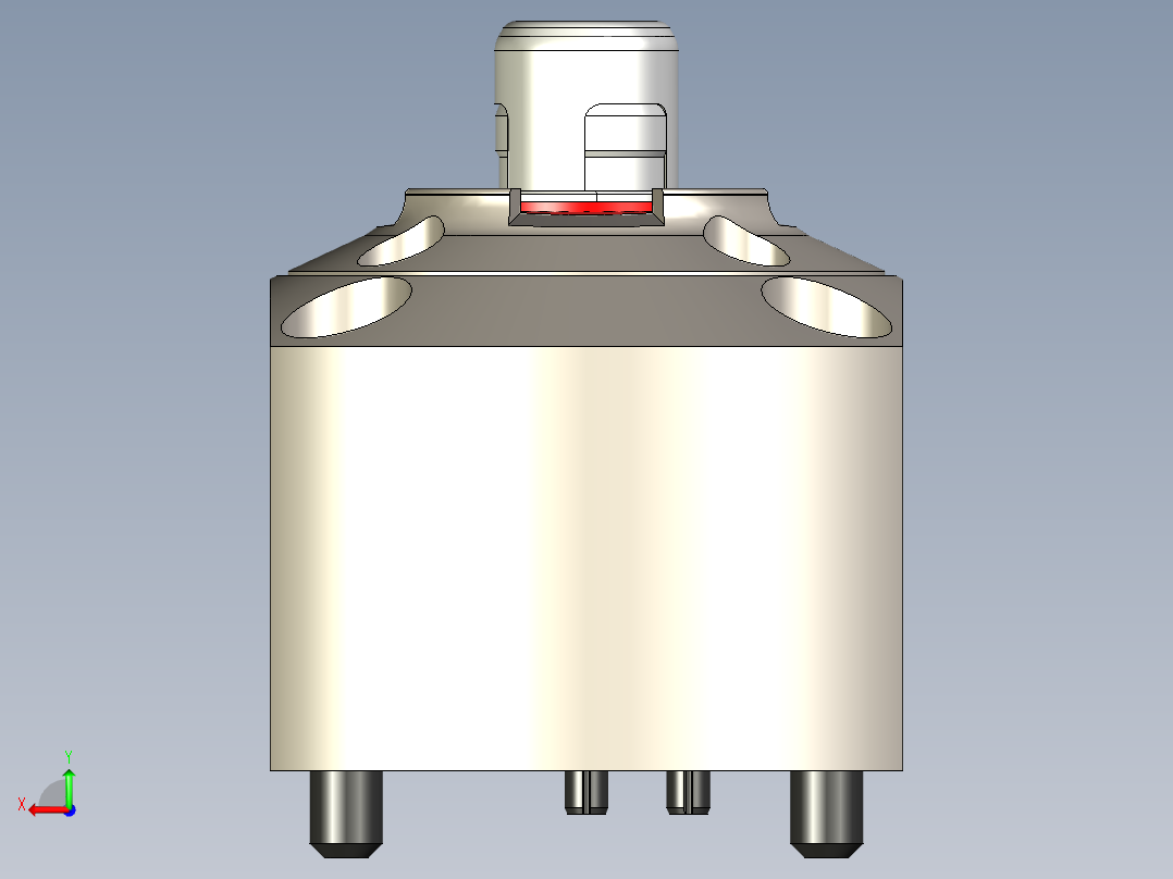 KOSMEKSFA2000-G0N-130多系列多零件图纸模型多系列多零件图纸模型后视图