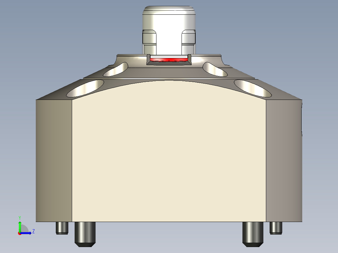 KOSMEKSFA2000-G0N-130多系列多零件图纸模型多系列多零件图纸模型左视图