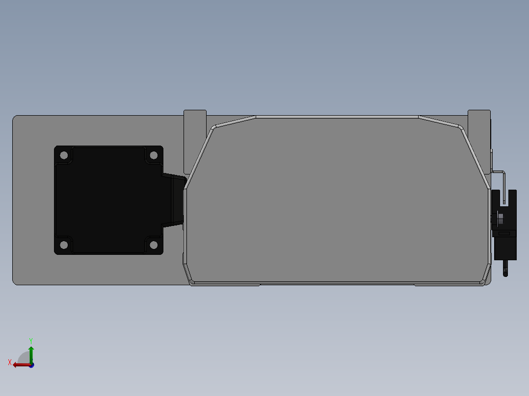 精密模组MY170-T10-650L-BL-P40B-C4-C后视图