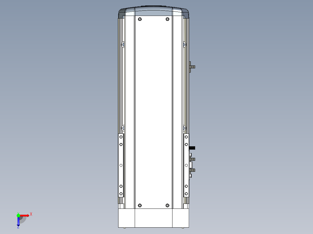 Toyo东佑达直线模组-ETH17-250-BM-M75俯视图