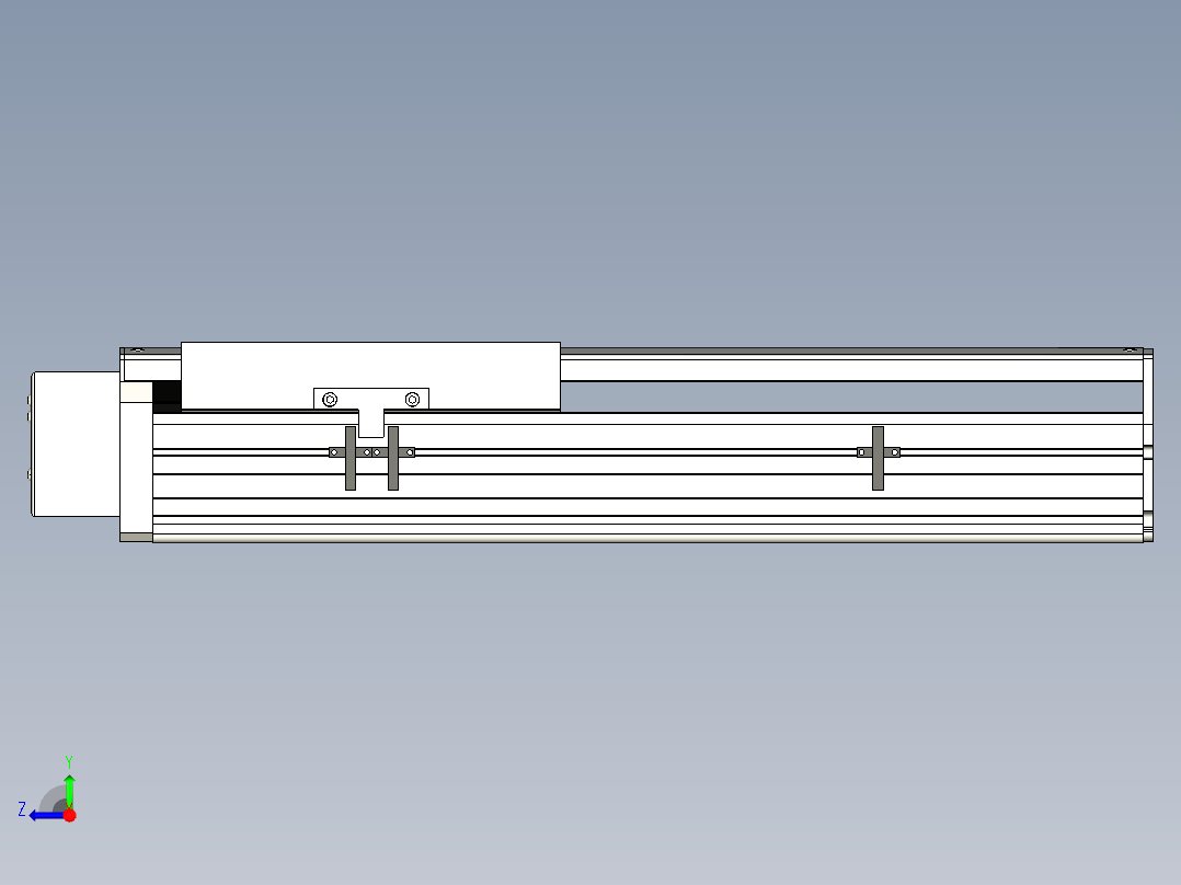 Toyo东佑达直线模组-ETH22-300-BR-750W右视图