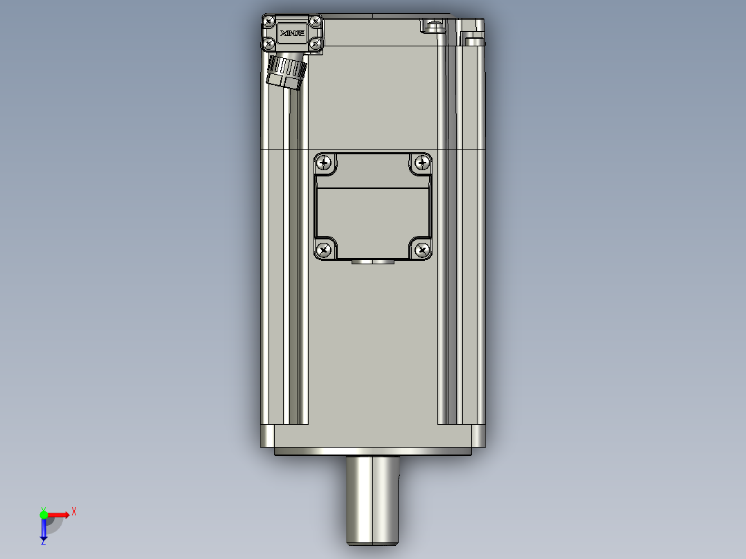 低压伺服电机MF5H-80CM30BZ2-512俯视图